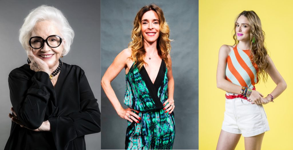 Nathália Timberg, Déborah Evelyn e Isabelle Drummond estrelarão Três Mulheres Altas | Foto: Divulgação