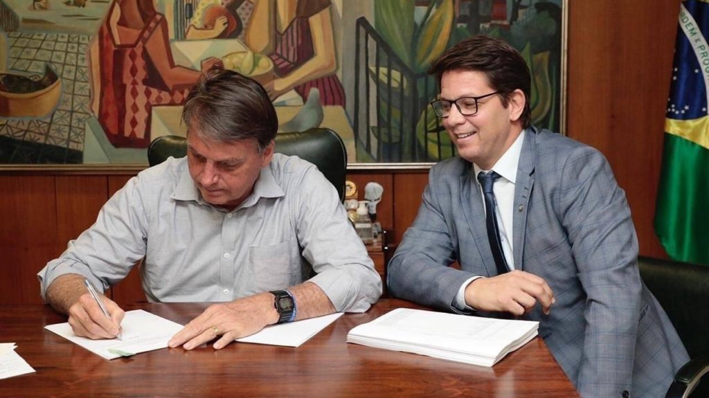 Jair Bolsonaro e Mario Frias | Foto: Divulgação