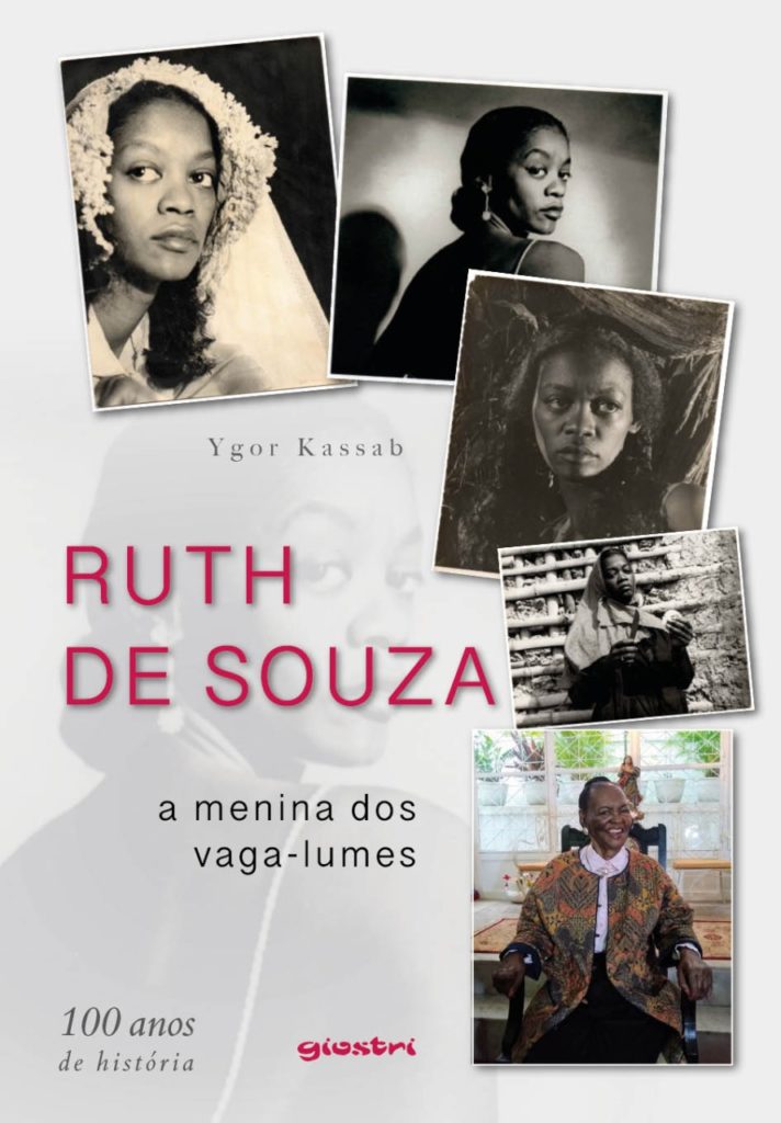 Capa do livro Ruth de Souza: A Menina dos Vagalumes - 100 Anos de História