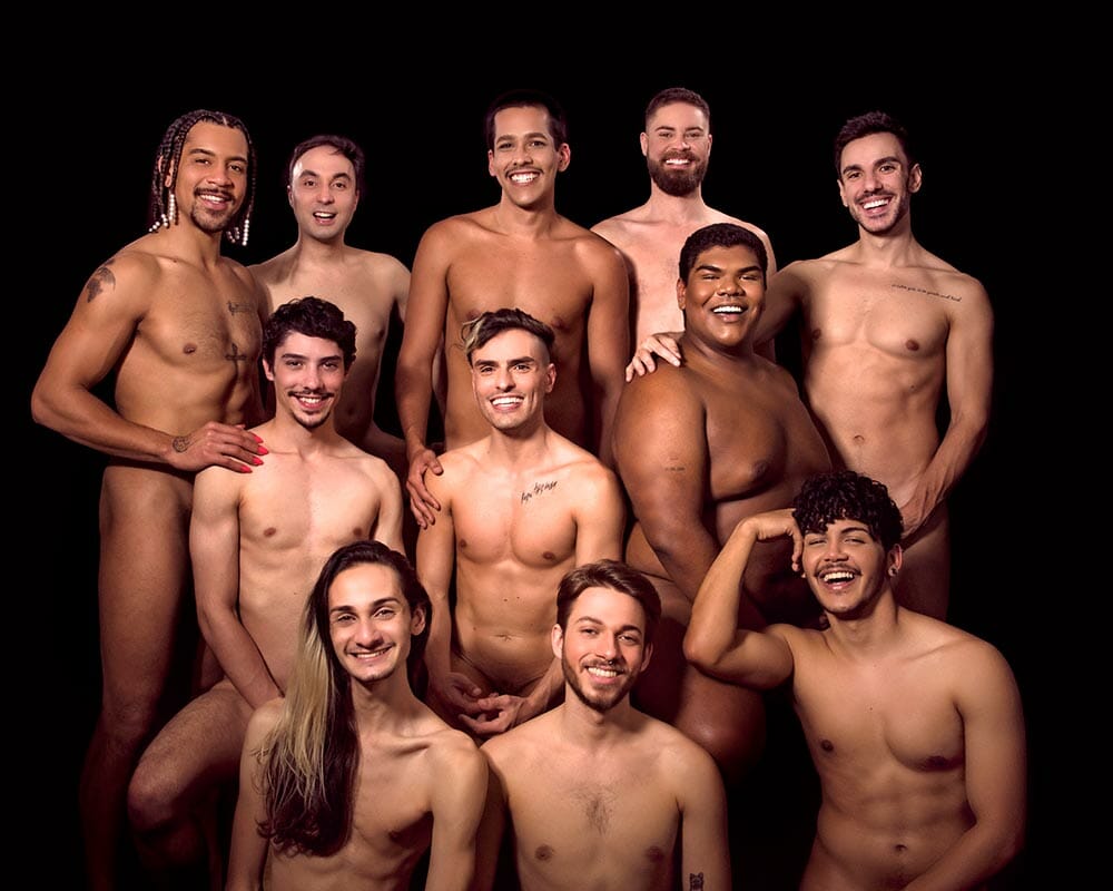 Elenco de Naked Boys Singing | Foto: Caio Galucci
