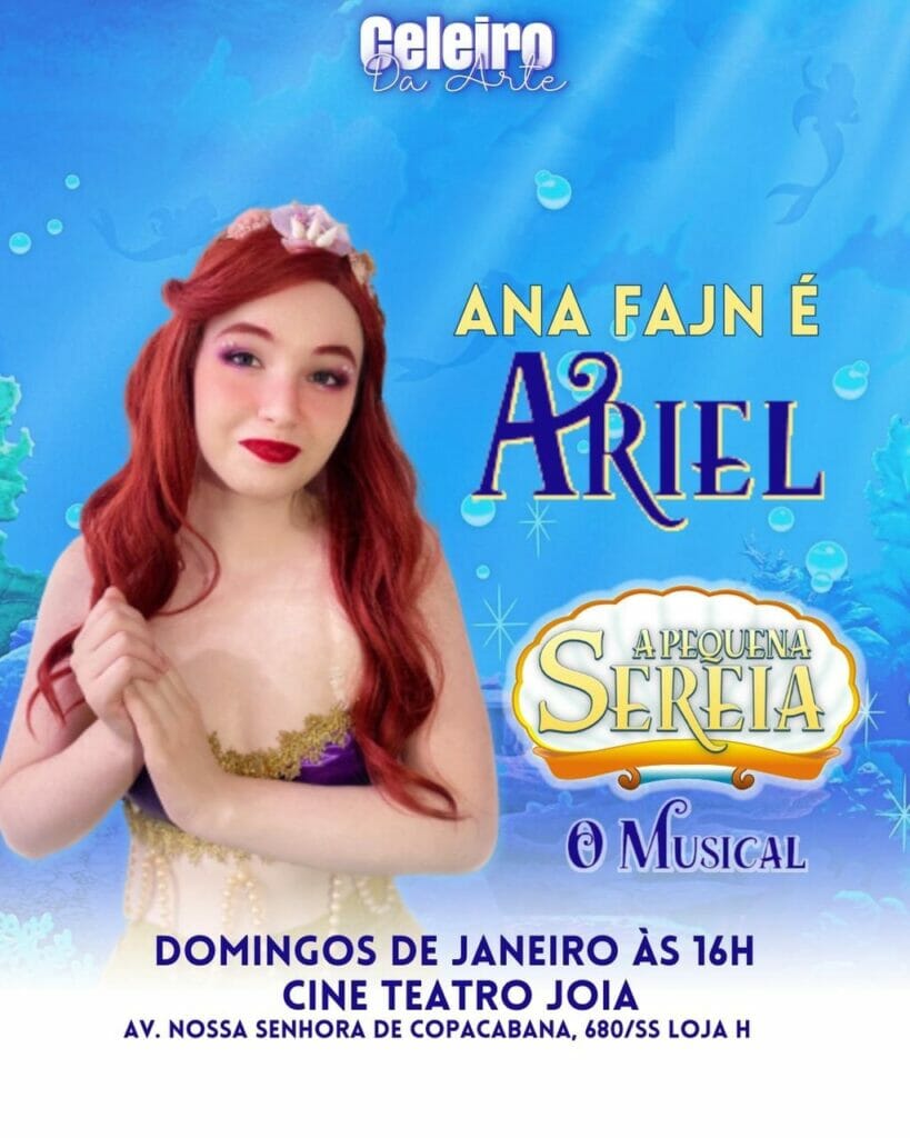 Ana Fajn é Ariel